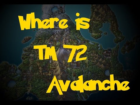 Where Is: TM 72 - Avalanche (Pokemon Diamond/Pearl/Platinum)