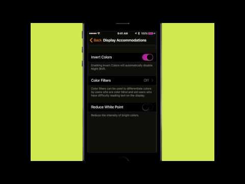 Tech Tricks: Negative Colours