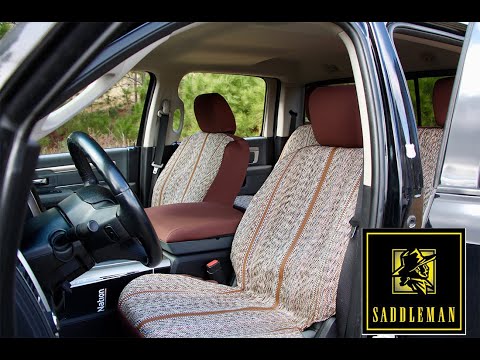 Saddleman Seat Covers Saddle Blanket Review and Install