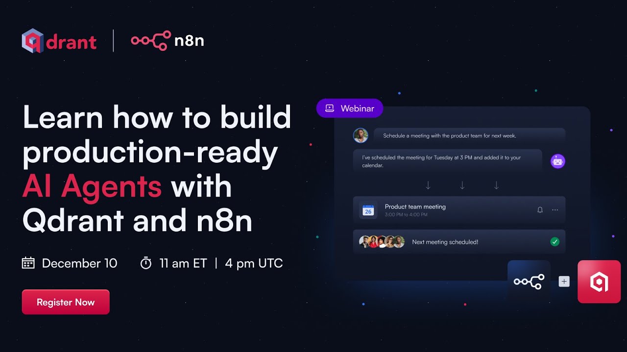 Build production-ready AI Agents with Qdrant and n8n