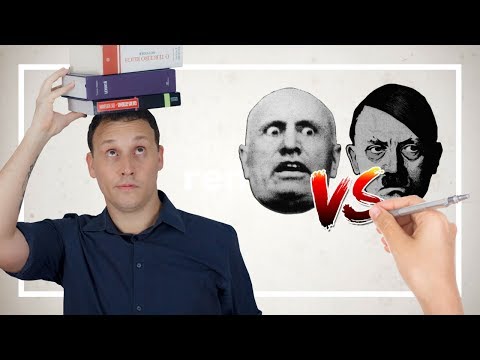 DIFFERENCES BETWEEN FASCISM AND NAZISM (ILLUSTRATED HISTORY).