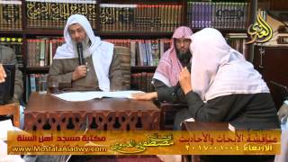 مناقشة الأبحاث والأحاديث بمكتبة مسجد أهل السنة بمنية سمنود 04 01 2017 2