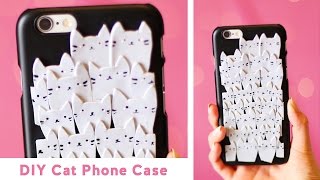 DIY Pile of Cats Phone Case 😻 Polymer Clay Tutorial
