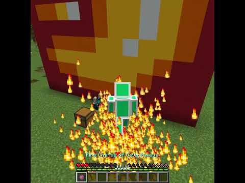Insane Minecraft Fire Run