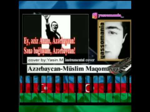 Muslum Maqomayev #Azerbaycan   #karaoke isntrumental notlari piano tutorial #karabakhisazerbaijan