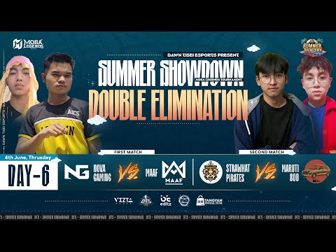 Double Elimination | Day 6 | Dawn Tisei Esports: Summer Showdown