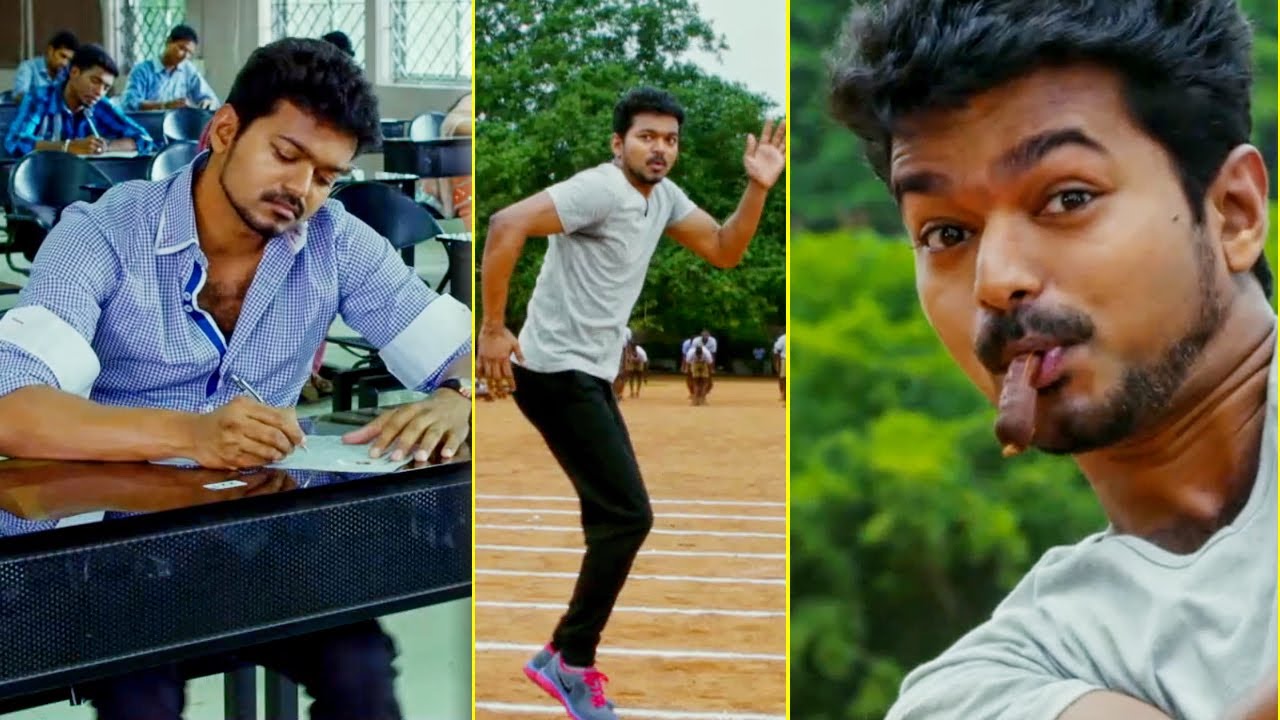 Super Hit Vijay Comedy Scene From Jilla🤣 | Vijay, Mohanlal & Kajal Agarwal | Full Movie on Goldmines