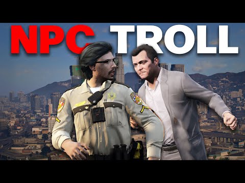 I Became an NPC and Trolled My Server.. (GTA 5 RP)