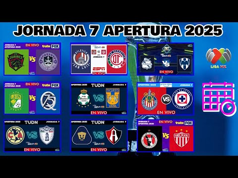¿Quién ganará en la Jornada 7 de la Liga MX?