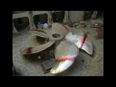 Maritime Propeller Repairs BV restore a fixed pitch propeller in Cadiz, Spain