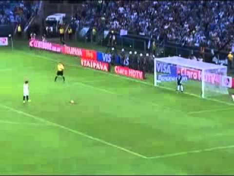 Alexandre Pato batendo pênalti ! Muito Bom este cara !