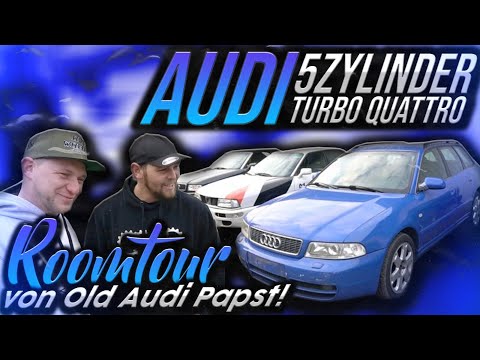 Zu Gast beim Old Audi Papst | Audi & 5 Zylinder-Turbo Quattro | Probefahrt Audi S4 sms | Teil 1