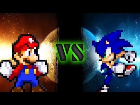 Mario vs Sonic
