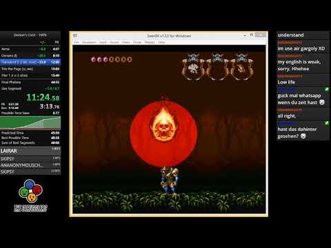 Demon's Crest - 100% Speedrun (42:58)