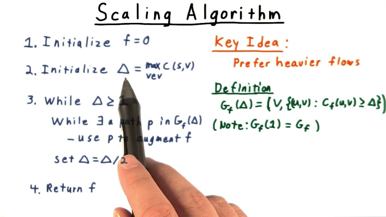 Scaling Algorithm - Georgia Tech - Computability, Complexity, Theory: Algorithms