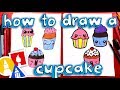 How To Draw Funny Cupcakes