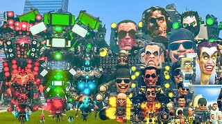ULTIMATE SKIBIDI TOILET FIGHT – TITAN CAMERAMAN, TV MAN & SPEAKERMAN VS ALL BOSSES in GARRY’S MOD!