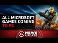 All Future Microsoft Games Are Coming to Both Xbox One and PC - GS News Update