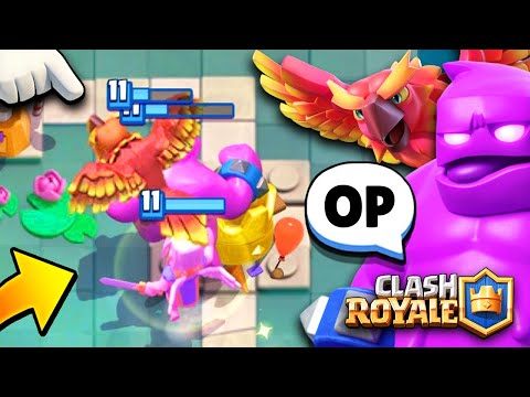 COMBO ILLEGALE... FENICE nel CICCIODECK! - Clash Royale