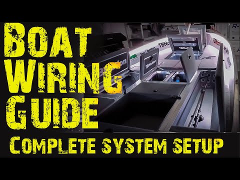 Boat electrical & wiring: Marine Batteries, Trolling Motors, Fish Finders, LEDs, Pumps, etc.