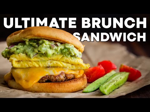 How To Make Tasty Guacamole Brunch Sandwich - Natasha's Kitchen
