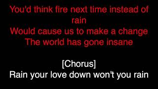Stevie Wonder Karaoke - Rain Your Love Down (Karaoke) New Version