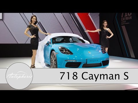 Kurzvorstellung Porsche 718 Cayman S - Auto China 2016 - Autophorie