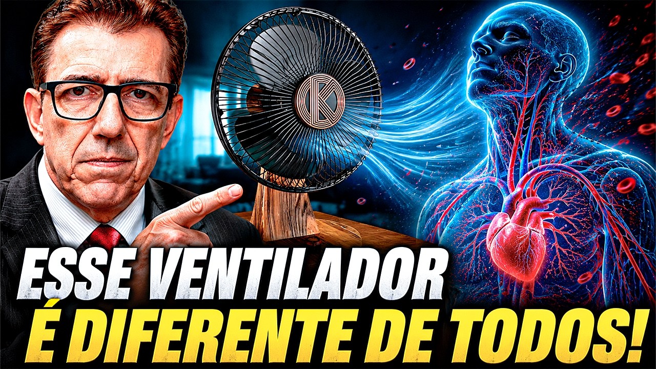 Entenda o Que Esse Ventilador é capaz de Fazer com o Seu Sangue! - Prof. César Soós