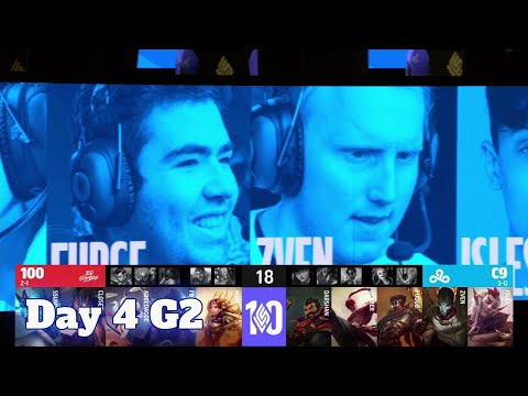 100 vs C9 | Day 4 LCS 2022 Lock In Groups | 100 Thieves vs Cloud 9 full game