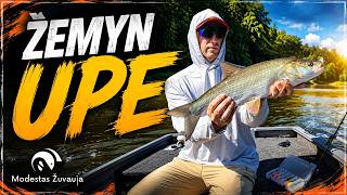 Žemyn upe