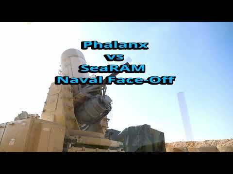 Phalanx vs SeaRAM: Naval Face-Off #phalanx  #navy  #defense  #militarytechnology  #missiledefense