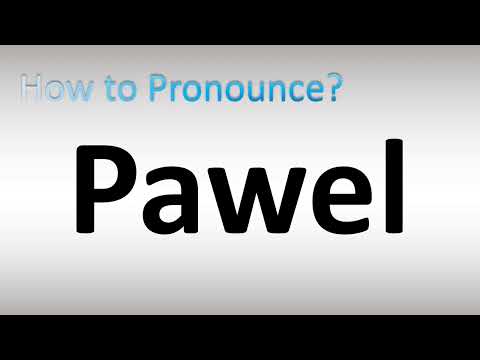 How to Pronounce Pawel