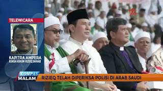 Rizieq Shihab Sudah Diperiksa Polisi di Arab Saudi