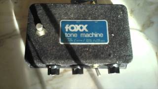Video thumbnail for vintage Foxx Tone Machine fuzz/octave by Vintage Stompboxes