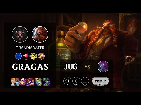 Gragas Jungle vs Evelynn - EUW Grandmaster Patch 11.15