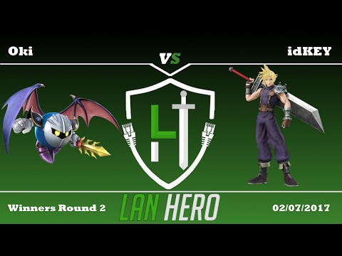 LAN Hero Tuesday #14 Oki (Meta Knight) Vs idKEY (Cloud/Marth)