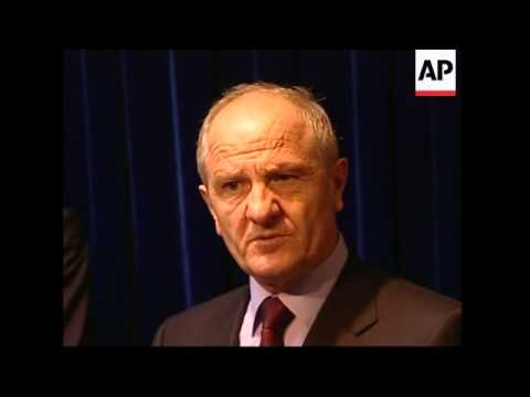 Kosovo's president condemns Serbia's resolution on the province as "aggression"