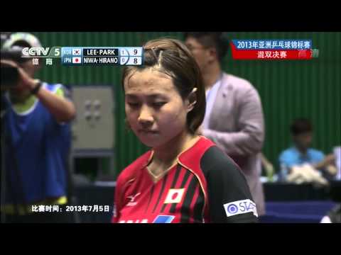 2013 Asian Championships (mx-f) Niwa Koki/Sayaka Hirano - Lee Sang Su / Park Young Sook [HD] |Full]