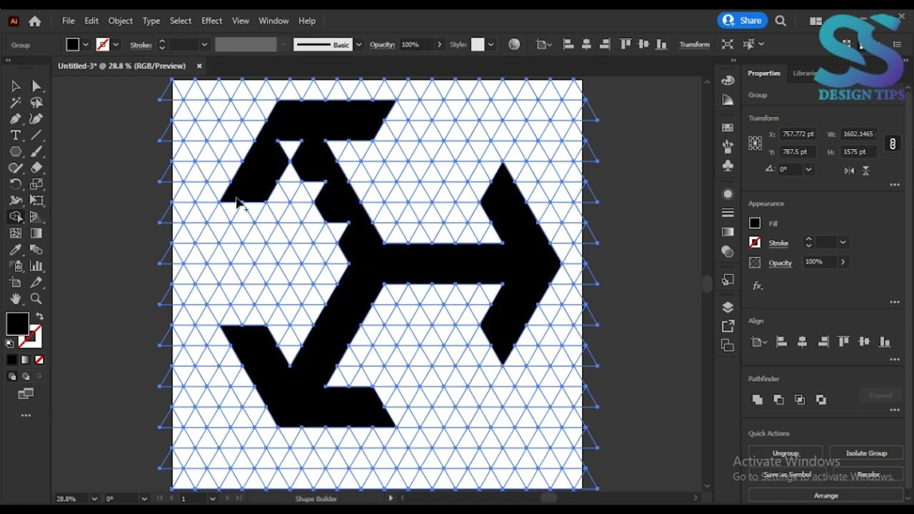 Isometric-Based Pattern pt. 2 | Adobe Illustrator | SS Design Tips