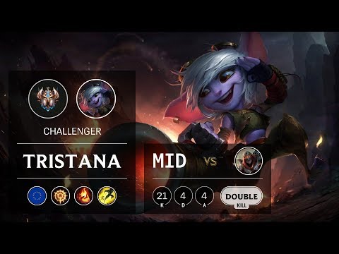 Tristana Mid vs Zed - EUW Challenger Patch 9.15