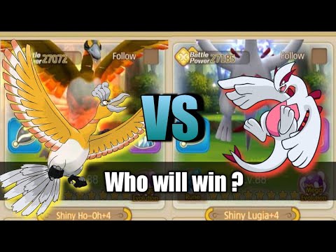 Shiny Lugia Vs Shiny Ho-oH Pokemon Trainer Canyon Dynamax Gaming