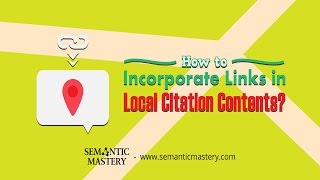 How to Incorporate Links in Local Citation Content?