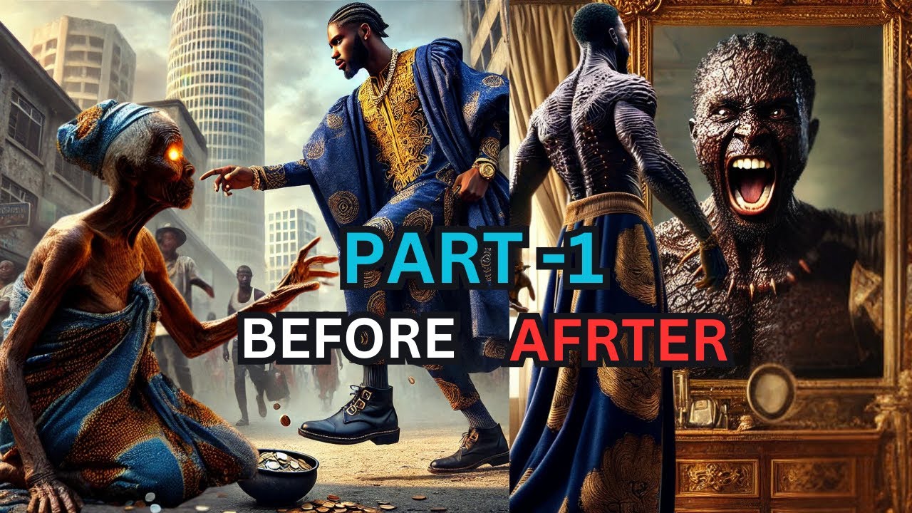 He Kicked A Poor Beggar Woman On The Road But What Happened Next..