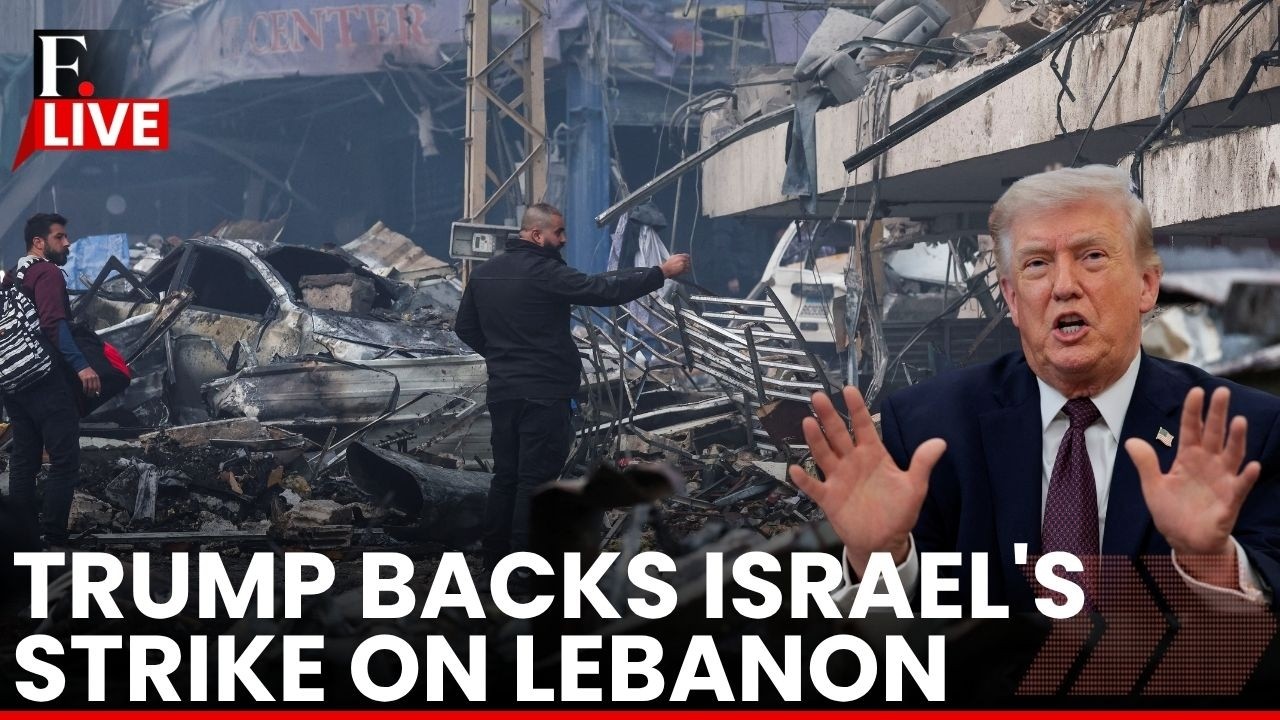 LIVE: Israel's MASSIVE Strike on Lebanon Hours After US-Iran Ceasefire | Trump's BIG Statement