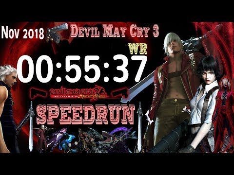 Devil May Cry 3 SE Dante NG SPEEDRUN ►World Record NOV 2018 PS4/PC/XBOX Video