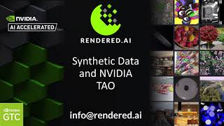 GTC 2024 - Rendered.ai TAO with Synthetic Data Demo