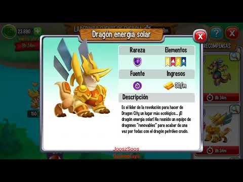 Obtenemos al Dragon energía solar