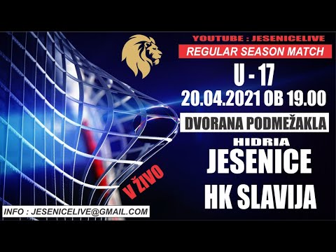 HOKEJ DP U-17 HD HIDRIA JESENICE - HK SLAVIJA