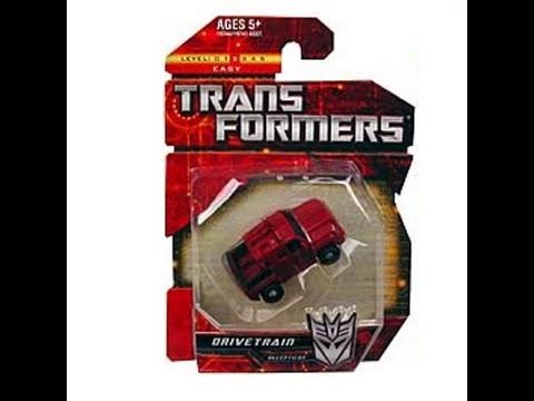 TRANSFORMERS GENERATIONS MINI-CONS DRIVETRAIN and  BREAK-NECK ACTION FIGURE TOY REVIEW