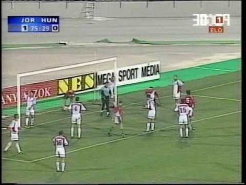 Jordánia - Magyarország 2001.03.07 Mátyus János gólja